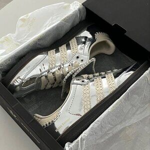 Adidas x Wales Bonner Samba Silver Metallic IG8181 Shoes Sneakers